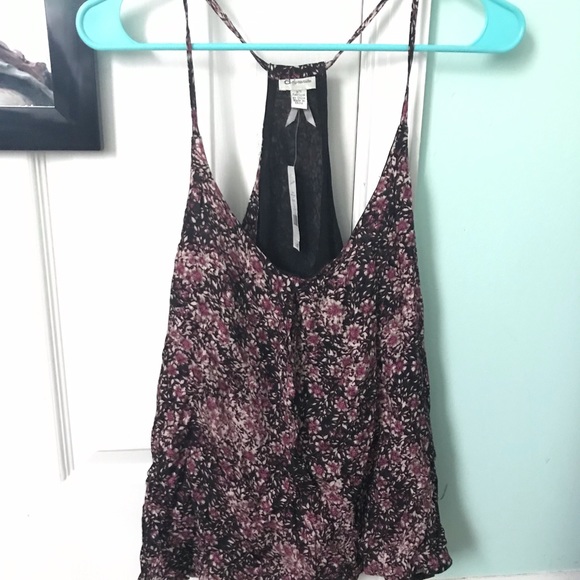 Floral Racerback Tank - Picture 2 of 4